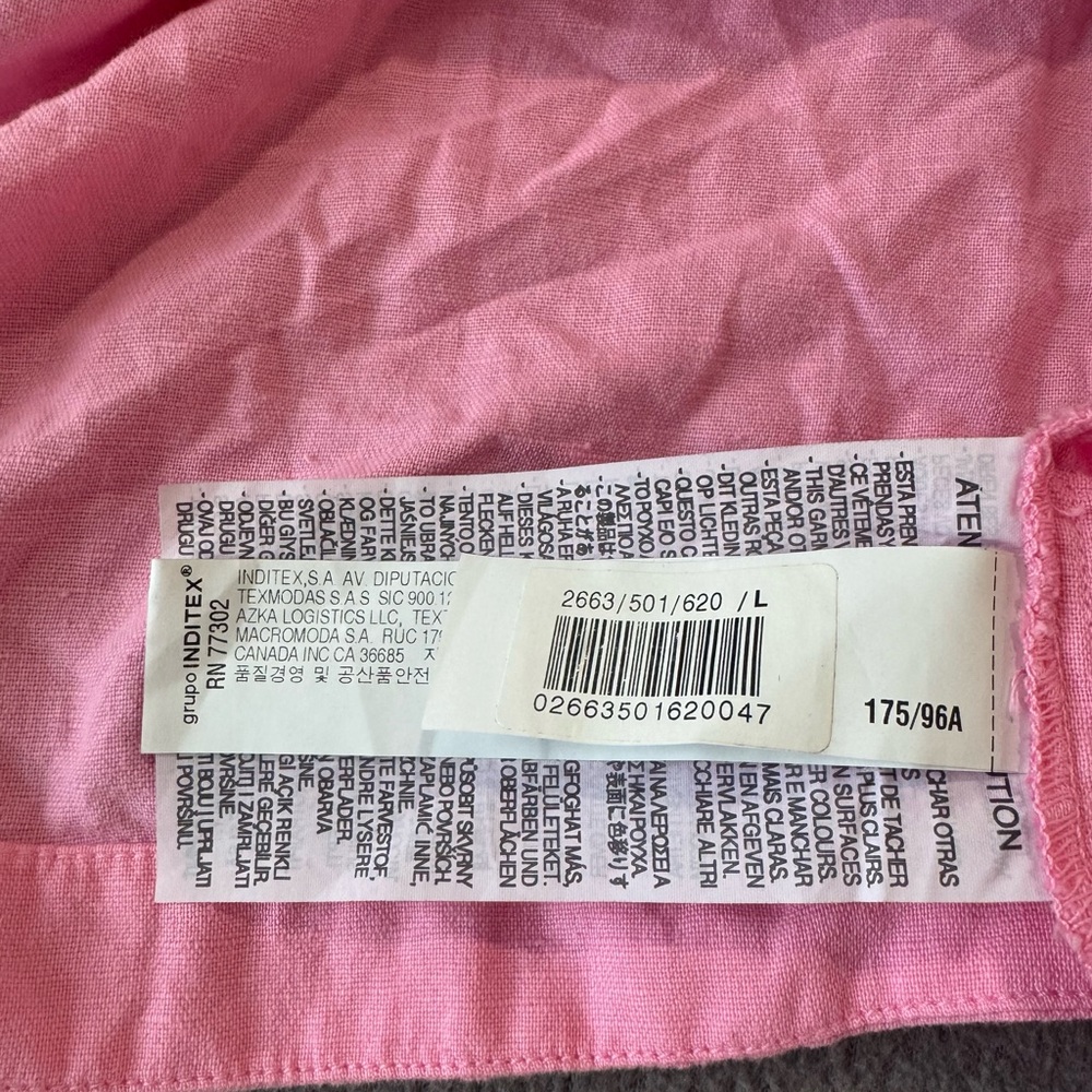 Zara Pink Sleeveless Mini Dress - Picture 8 of 10